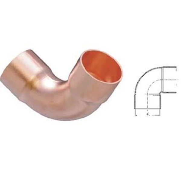 Pipe Connections - 1/4" Inch Copper Elbow Fittings