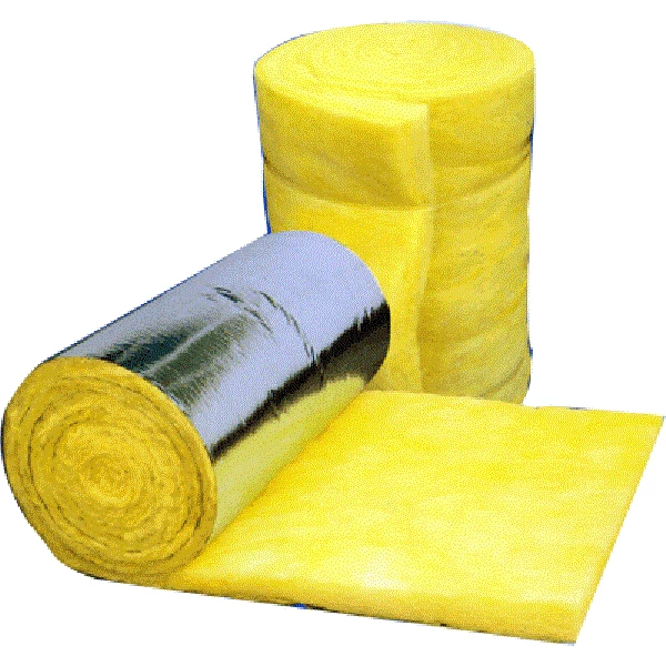 Silencer Glasswool with Alumunium Foil